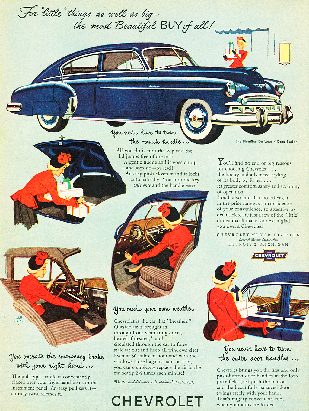 1949 Chevrolet Fleetline DeLuxe 4 Door Sedan